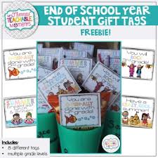 All you need to do is add bubbles! Freebie End Of Year Student Gift Tags By Thomas Teachable Moments
