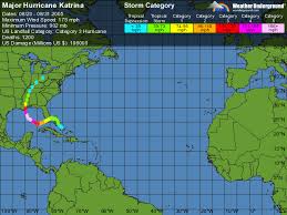 major hurricane katrina weather underground