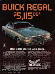 Buick Regal The Magnificent Mid Size 1977 Buick Regal Buick Automobile Advertising