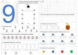 Să realizeze corespondența elementelor unor mulțimi. NumÄƒrul È™i Cifra 9 FiÈ™Äƒ De Lucru Cu ExerciÈ›ii Diverse