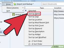 While there are numerous ways to sort bookmarks, the one that will be most helpful is an alphabetically sorted list. How To Organize Bookmarks In Firefox 13 Steps With Pictures