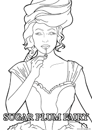 Let your children's imaginations run wild with these best easter coloring pages for kids. Sugar Plum Fairy The Nutcracker Coloring Pages Printable