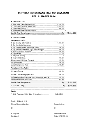 Contoh excel laporan kas rt : Contoh Surat Laporan Keuangan Download Contoh Surat Yang Benar 2020