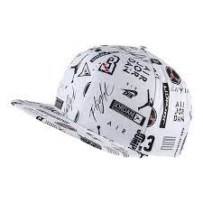 Nike Men S Jordan Print Snapback Hat White Sport Chek In 2020 Nike Men Jordans For Men Snapback Hats