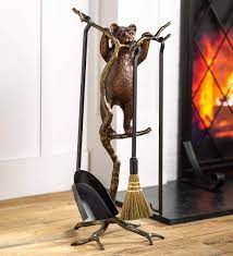 The goulbourn museum is located on huntley road at stanley's corners just south of stittsville. Curious Bear Cub Cast Aluminum Fireplace Tool Set Plowhearth