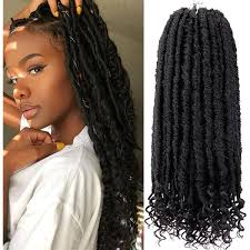 3 Packs Faux Locs Crochet Hair for Black Women, 20 Inch New Goddess Locs  Crochet Hair with Curly Ends, Ombre Brown Faux Locs Braids Synthetic Hair  Extensions (20Inch, 3 Packs, T30#) :