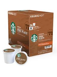 The finer the grounds, the smoother and more flavorful your coffee will be. Starbucks Single Serve Coffee K Cup Pike Place Carton Of 24 Office Depot