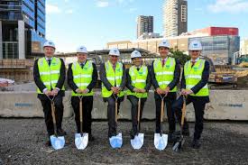 The city of parramatta council's chief executive officer (ceo) is brett newman. Walker Corporation Breaks Ground At 2 4 Billion Parramatta Square News