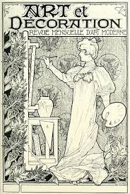 Art Et Decoration 1 Art Artist Palette Art Nouveau Illustration