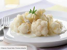 شهيوات ام وليد غراتان شفلور بالبيشاميل. Chou Fleur A La Sauce Blanche Decouvrez Les Recettes De Cuisine De Femme Actuelle Le Mag
