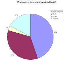 Pie Chart Who Is Cutting The Excised Layer Into Blocks