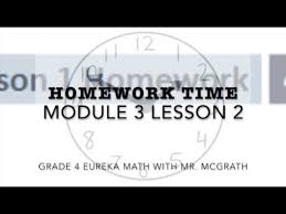 Leave the column for unattempted questions empty. Eureka Math Homework Time Grade 4 Module 3 Lesson 2 Youtube