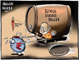 Now, it has crossed the limit petrol and diesel prices set new records sunday when petrol price was raised by 12 paise a litre. How Fuel Prices Have Risen Under Modi Regime Rediff Com Business