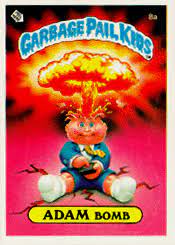 This, my fellow nerds and nerdettes, is a garbage pail kid card generator! Garbage Pail Kids Wikipedia