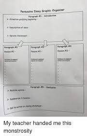 Persuasive Essay Graphic Organizer Paragraph 1 Introduction Attention Grabbing Essay Introduction Paragraph Persuasive Essays Introduction Paragraph Examples