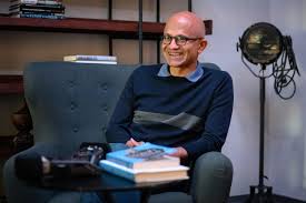 Satya nadella is an american business executive of indian descent. Q A Satya Nadella On Microsoft S New World View Dual Screen Devices And Pentagon Cloud Deal Geekwire