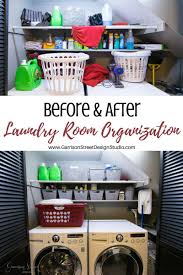 Easy Laundry Room Organization Garrison Street Design Studio Laundry Room Organization Small Laundry Room Organization Room Storage Diy
