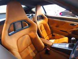 Porsche Amber Orange Owners Orange Tan Beige And Black Grey Silver Interior Custom Car Interior Nardo Grey Porsche