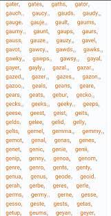 Pebbles present a video on learning 5 letter words. What Is A 5 Letter Word Starting With G Quora