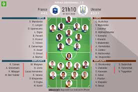La composition de l'équipe de finlande. Les Compos Officielles Du Match Amical Entre La France Et L Ukraine