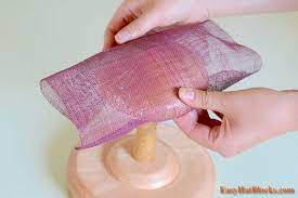 How To Make A Sinamay Pillbox Hat Fascinator Easy Hat Blocks Pillbox Hat Fascinator Diy Fascinator Hats Diy