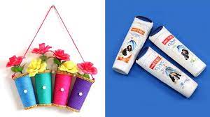 Smart Ways To Reuse Shampoo Bottles Bottle Crafts Shampoo Bottles Diy Crafts