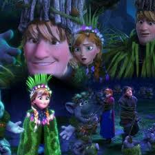 anna and kristoff troll wedding