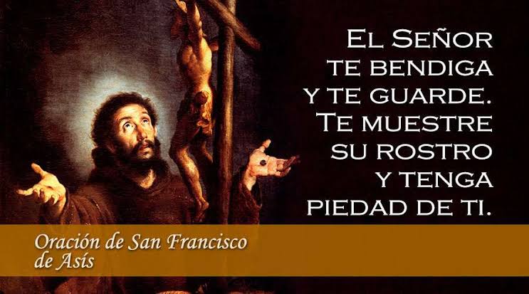 Resultado de imagen para san francisco de asis oracion