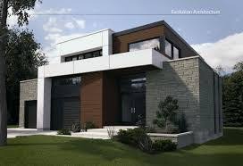 Resultat De Recherche D Images Pour Pinterest Facade Crepi Briques Modern Architecture Modern House House Plans