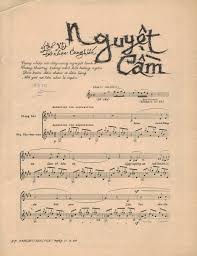 Nguyệt cầm (Cung Tiến) – Sheet nhạc Piano