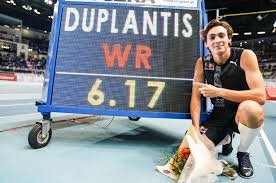 Duplantis cleared 5.8 meters to open his finals bid, a height only. Mondo Duplantis On Twitter World Record Borntofly