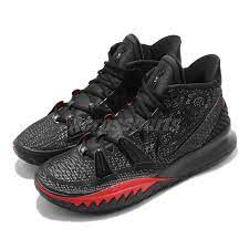 Tuned for the next generation of energy return, control and speed—the kyrie 7 helps players at all levels take. Nike Kyrie 7 Ep Vii Irving Bred Black Red Pre Heat Men Basketball Cq9327 001 Ebay