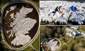 Volunteers Restore 40 Year Old Concrete Map Of Scotland Daily Mail Online