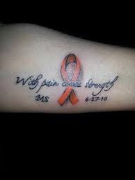 Multiple sclerosis ms tattoo designs. Megan Jpg 457 609 Multiple Sclerosis Tattoo Tattoos Ribbon Tattoos