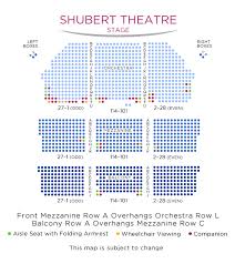 35 all inclusive schubert theatre seating chart