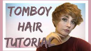 Tomboy Hair Tutorial Update Youtube