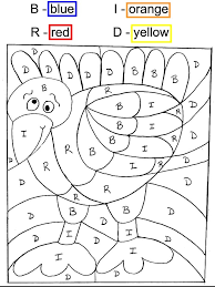 Includes images of baby animals, flowers, rain showers, and more. Funny Turkey Thanksgiving Color By Number Coloring Page Free Printable Coloring Pages For Kids