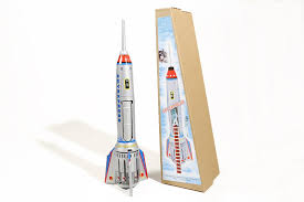 Die chinesische rakete beim start am 29. Rakete Silbern 38 Cm Made In China Blechfabrik Handler Shop