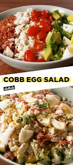 Cobb Egg Salad Tastes So Good In A Sandwich Recipe Tomato Recipes Delicious Salads Egg Salad