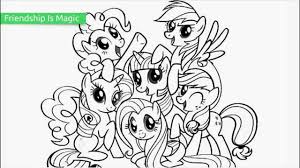 Free printable coloring sheets and coloring page printables featuring various characters like these free coloring pages are perfect for kids and adults! Top 25 Free Printable My Little Pony Coloring Pages Youtube