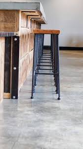 Bar Height Industrial Rebar Reclaimed Wood Bar Stool Wood Bar Stools Reclaimed Wood Bars Diy Bar Stools