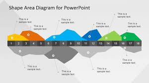 Infographics Area Chart Template For Powerpoint