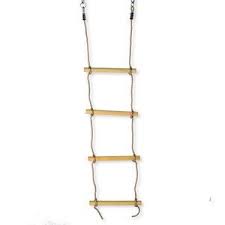Strickleiter Mit 4 Holzsprossen 150 Cm Fur Kinder Spielturm Schaukel In 2020 Kletterwand Leiterdekor Kinder Klettergerust