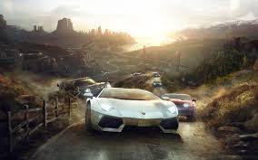 Generalmente son juegos de carreras pero también pueden ser simuladores o juegos basados en niveles. Fondos De Pantalla 3840x2400 Lamborghini The Crew Rally Frente Juegos Coches Descargar Imagenes