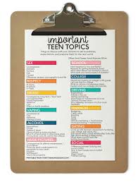 Think back on your own teen years. Parenting Teens Important Topics To Discuss With Your Teenagers