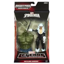 Black And Green Spiderman Action Figure Marvel Legends Black Cat Action Figure Ultimate Green Goblin Baf Spider Man Series In 2020 Hasbro Marvel Legends Marvel Legends Action Figures Marvel Legends