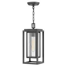 Hinkley Republic Oil Rubbed Bronze One Light Outdoor Hanging Light 1002oz Bellacor