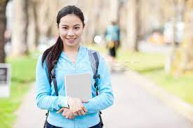 College basically has its own time scale. Asian College Student Stock Photo C Aremafoto 1559142 Stockfresh