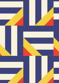 A modern design embroidered onto a cotton linen ground for t. Minakani Pattern Stripes Geometricpattern Graphic Patterns Geometric Pattern Design Geometric Pattern