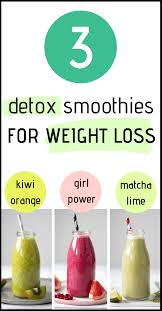 3 tasty detox smoothies for weight loss